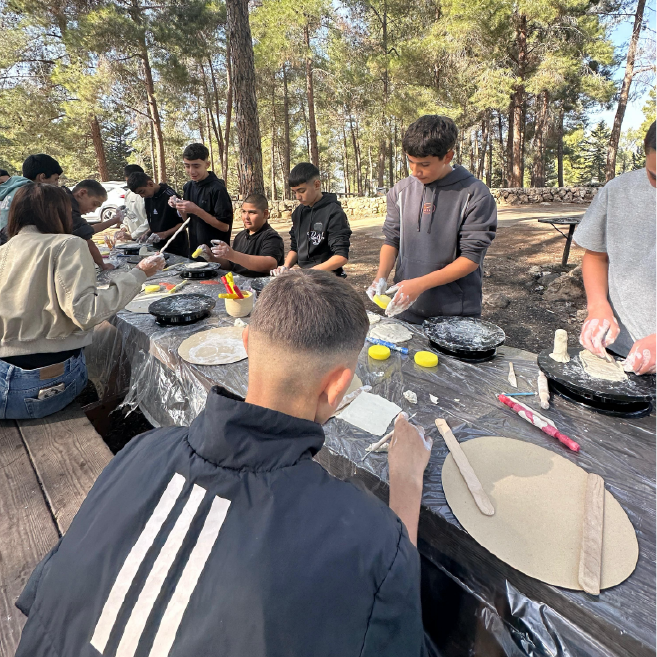 יצירה בחימר
