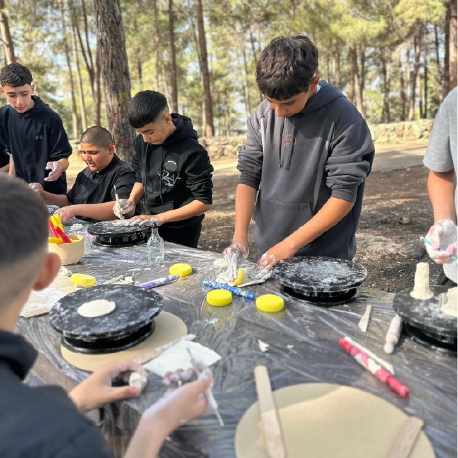 יצירה בחימר